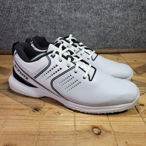 Sqairz Velo Turf Baseball Shoes Mens Size 14 White Black Softball Sneakers Shoes